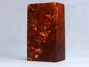 Stabilized Maple Burl Wood Mod Block